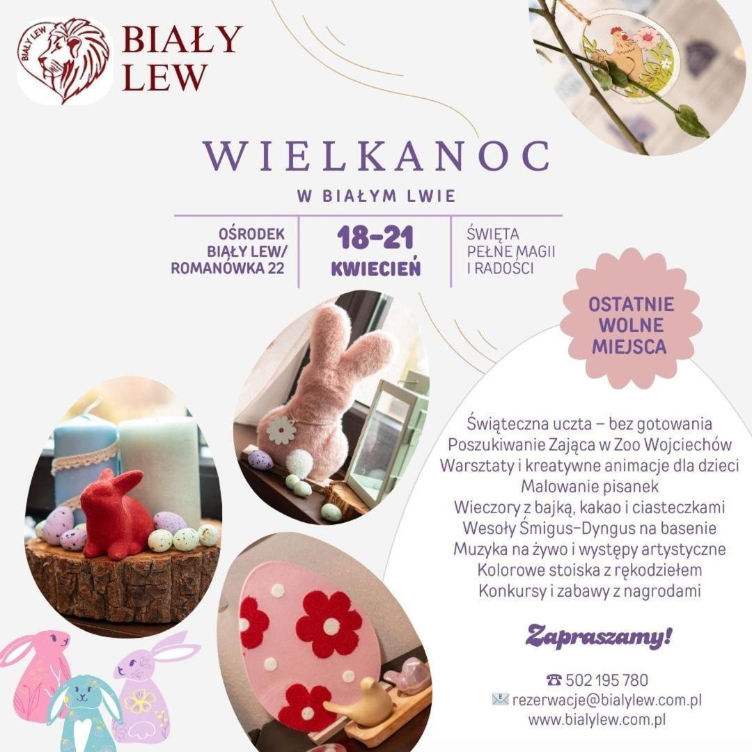 Wojciechow Osrodek Bialy Lew Bed & Breakfast エクステリア 写真